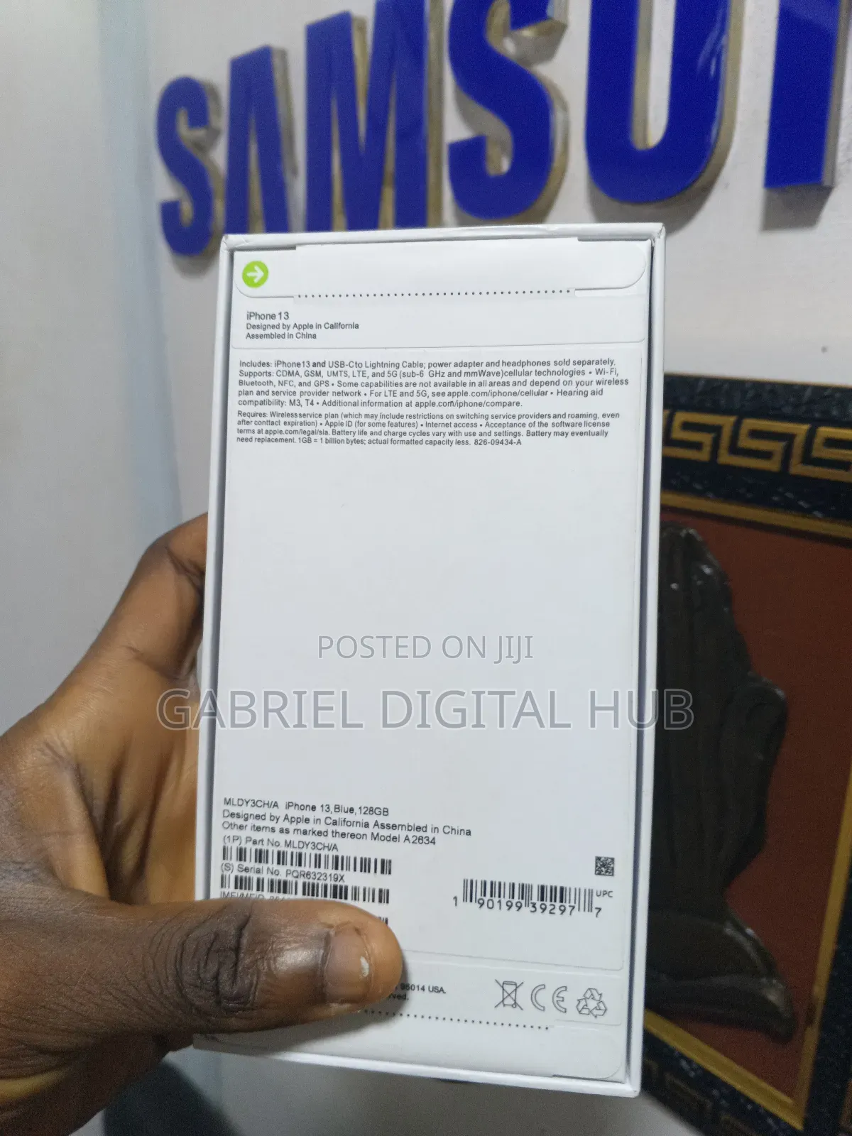 New Apple iPhone 13 128 GB Blue