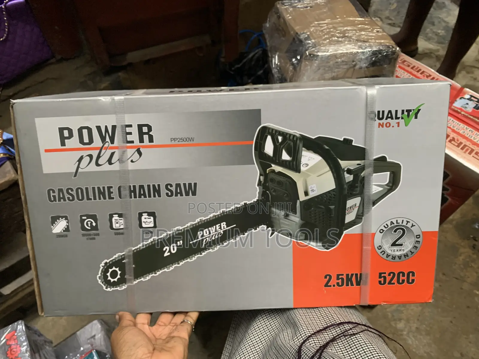 New Power Plus Petrol Chainsaw 20 Inches