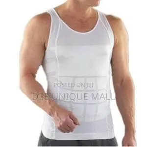 Men's Compression Body Shaper Tank Top, Slimming Vest