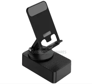 Rotating Phone Stand With Bluetooth Speaker