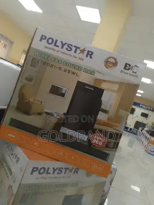Polystar Pv-2021-5.25wl – Dual Speaker Wireless Sound System