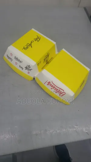 Paper Burger Pack- 1000pcs
