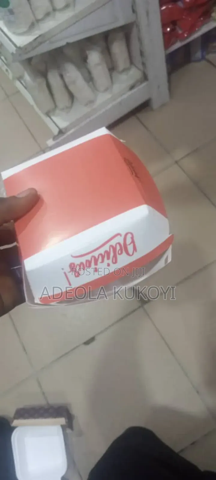 Paper Burger Pack- 1000pcs