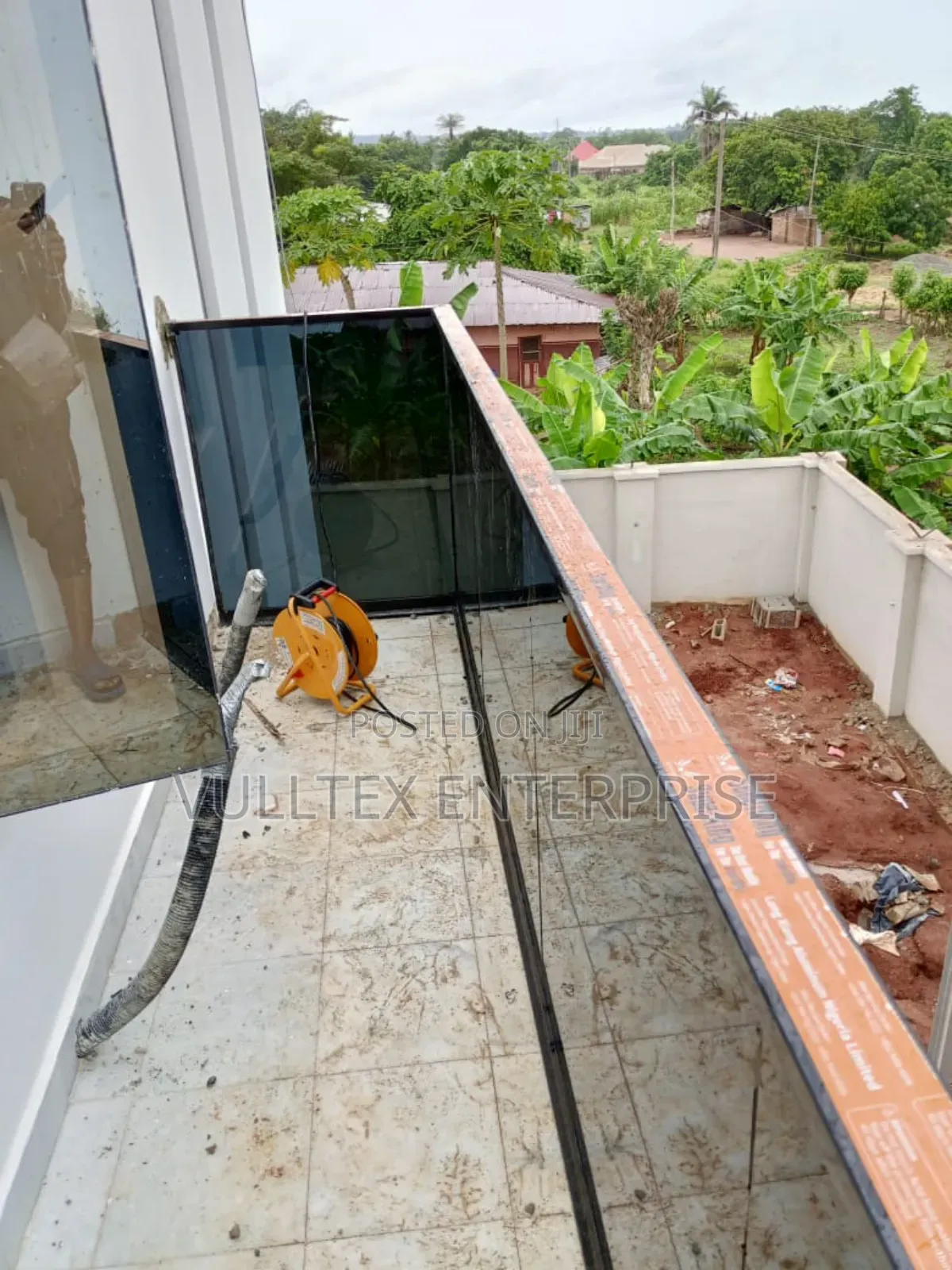 Outdoor Front and Back Balcony