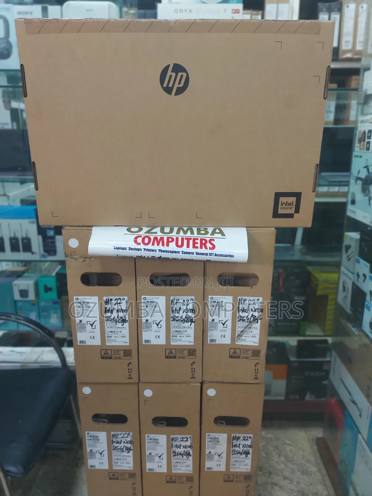 New Desktop Computer HP AiO 22 8GB Intel Celeron SSD 256GB