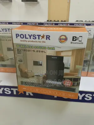Elevate Movie Nights With Polystar Pv-2021 Wireless Soundbar