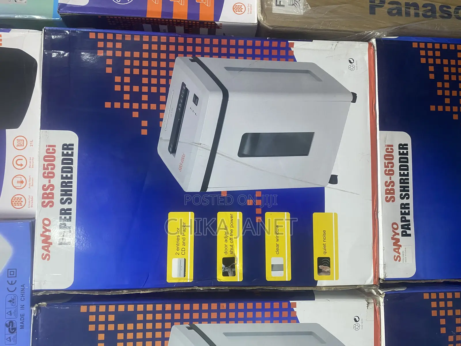 Sanyo SBS 650ci Paper Shredder