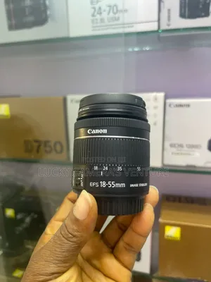 Canon 250d With 18 - 55mm Lens