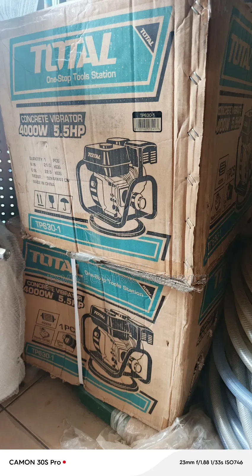 Concrete Vibrator 40000w 5.5hp