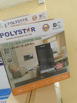 Polystar 2.1ch Wireless Soundbar for All Your Entertainment