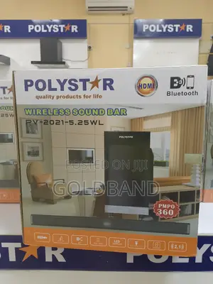 Polystar Soundbar – Perfect for Movies, Series Streaming