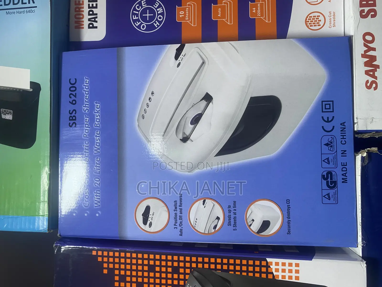 SBS 620c Paper Shredder