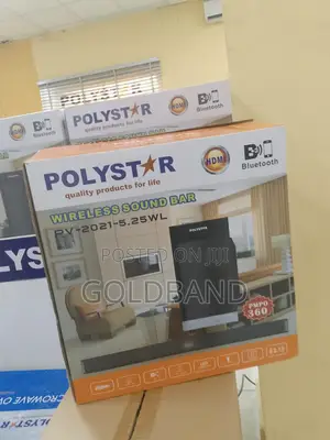 All-in-One Audio: Polystar Pv-2021 With Bluetooth Fm Radio