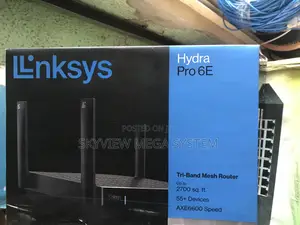 Linksys Tri- Band Mesh Router Pro 6e