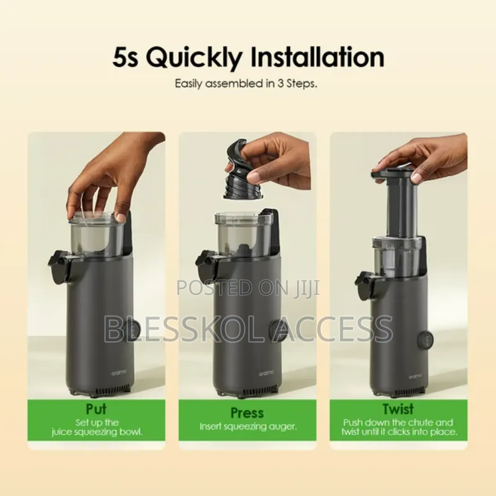 Oraimo Easyjuice Mini Portable Slow Juicer