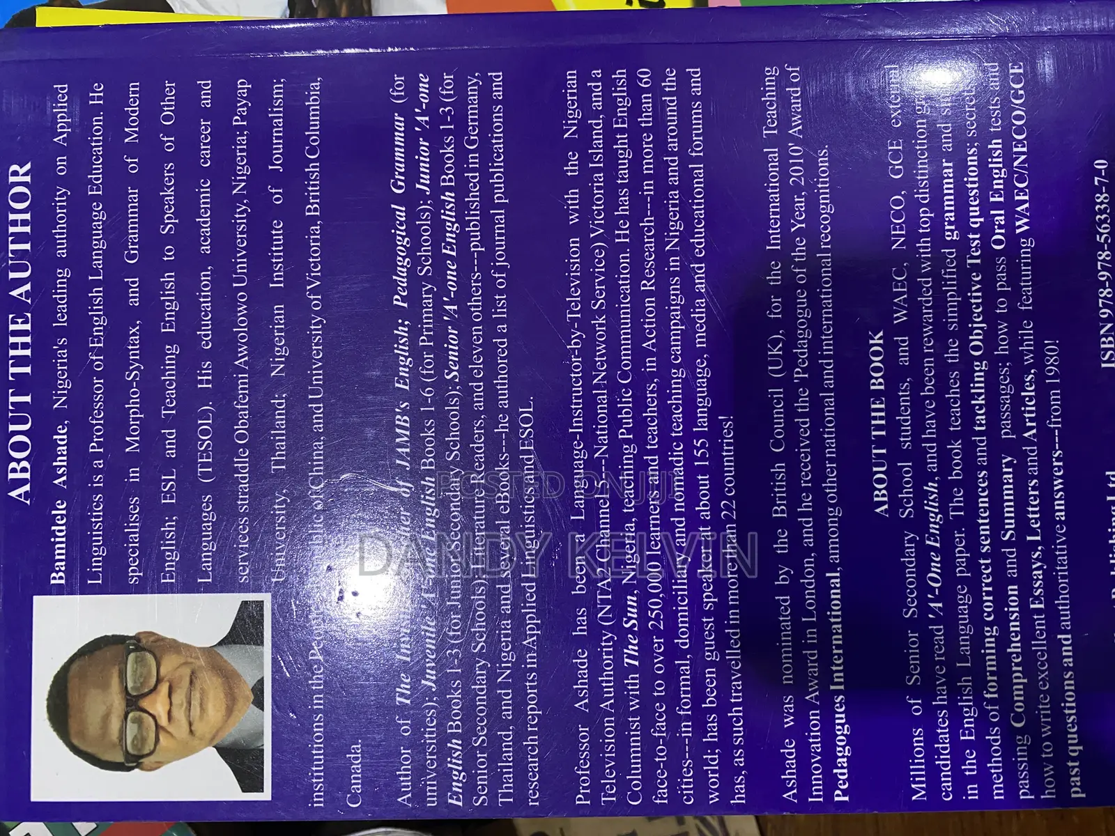 A One in English