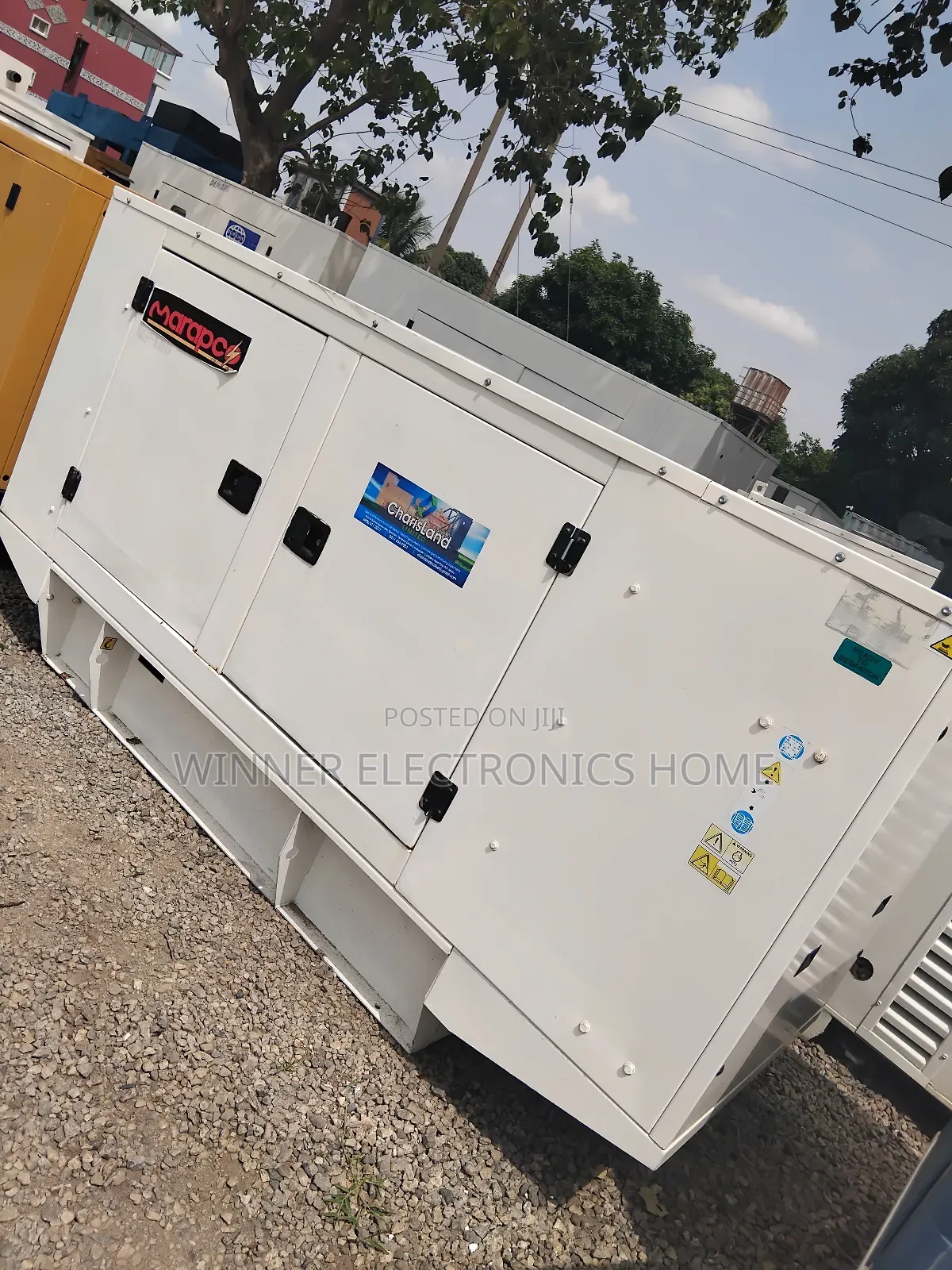 100kva Marapco Used Generator 100% Copper Coil