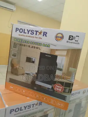 Superior Sound Clarity With Polystar Pv-2021 Soundbar