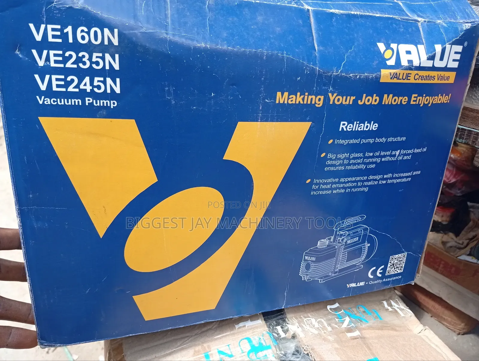 Vacuum Pump Value