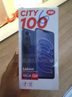 New Itel City 100 128 GB Black