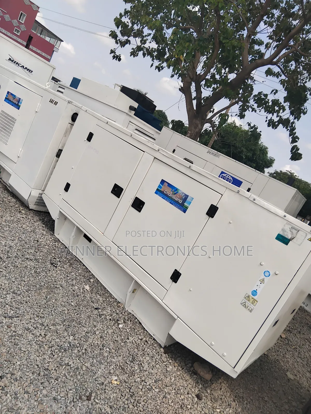 100kva Perkins Used Soundproof Generator 100% Copper Coil