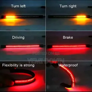 Flexible Led Strip Motorcycle Tail Stop and Indicator Light