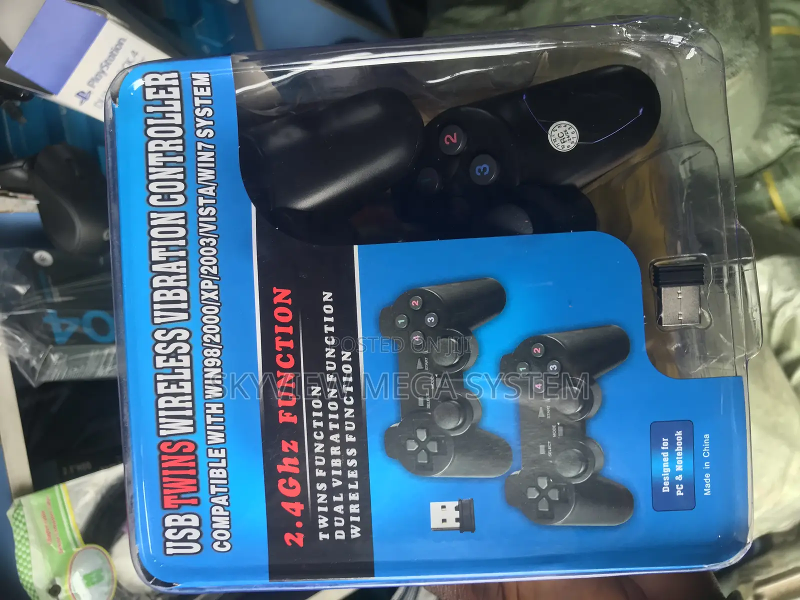 Usb Twins Wireless Controller Game Pad