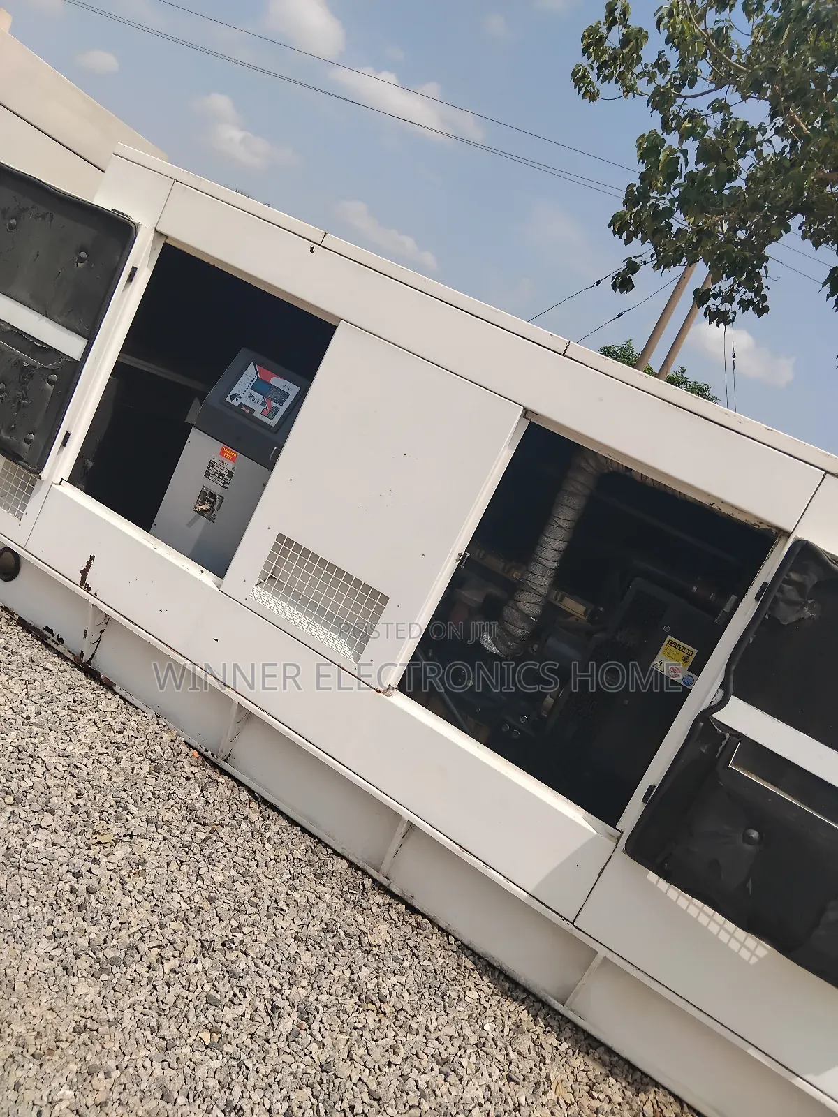 200kva Mikano Used Soundproof Generator 100% Copper Coil