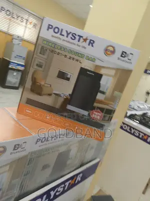 Polystar Sound Bar – Wireless Audio for Tv, Music Movies
