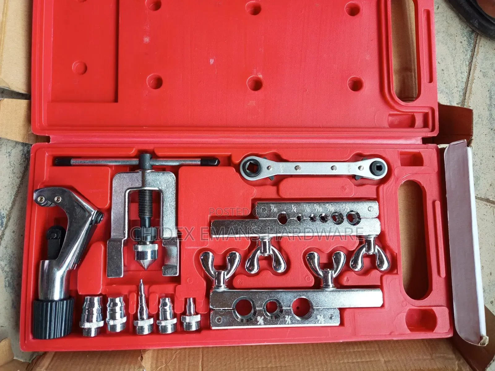 Pipe Flaring and Swaging Tool Kit.