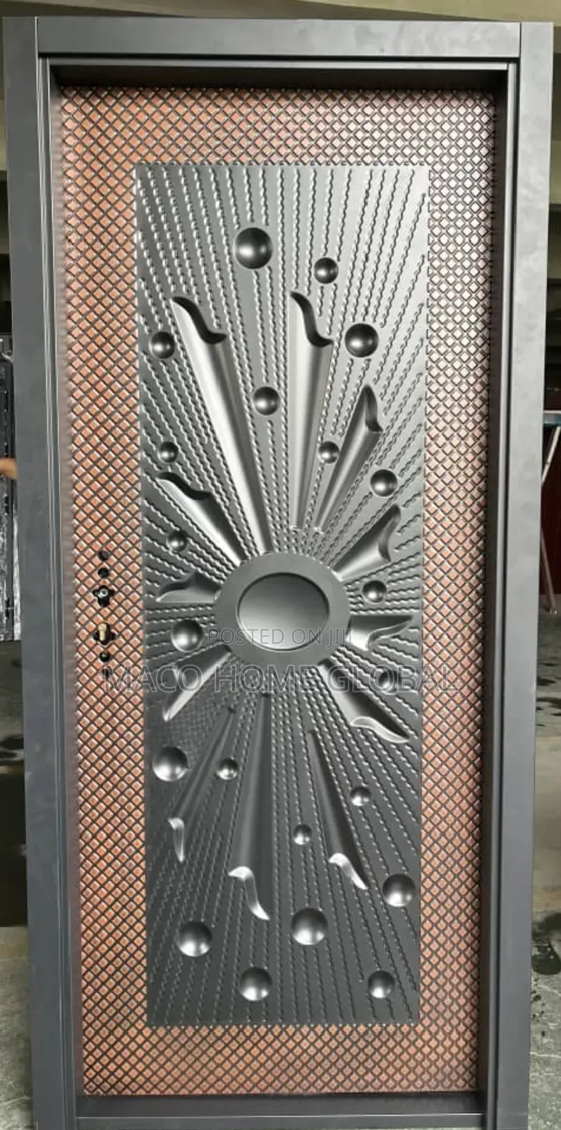 3ft by 7ft Italian Copper Security Door