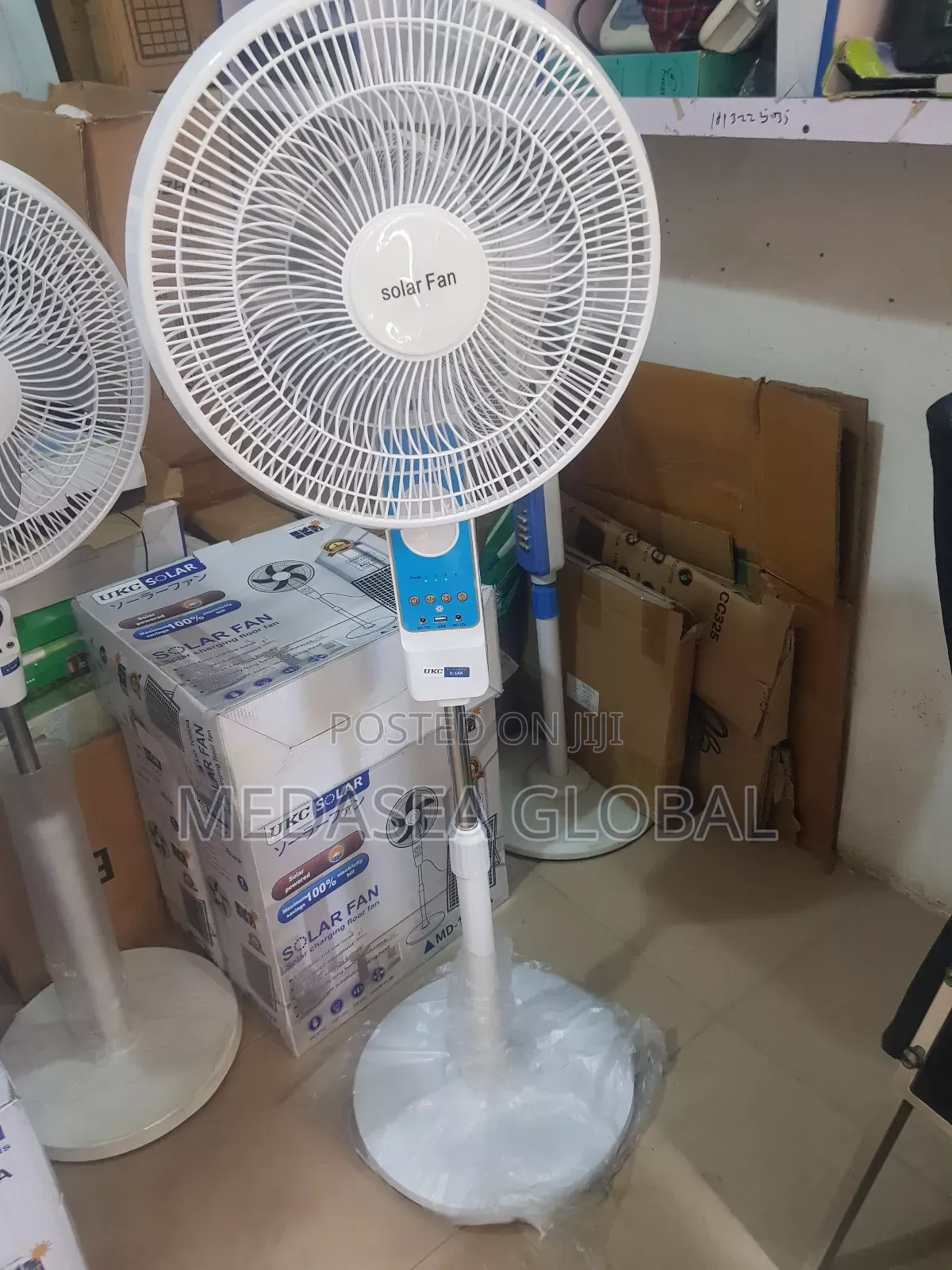 Solar Standing Fan