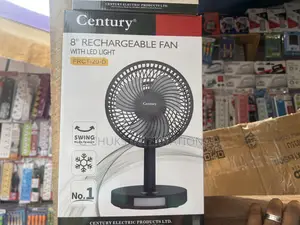 Century 8 Inches Century Rechargeable Table Fan