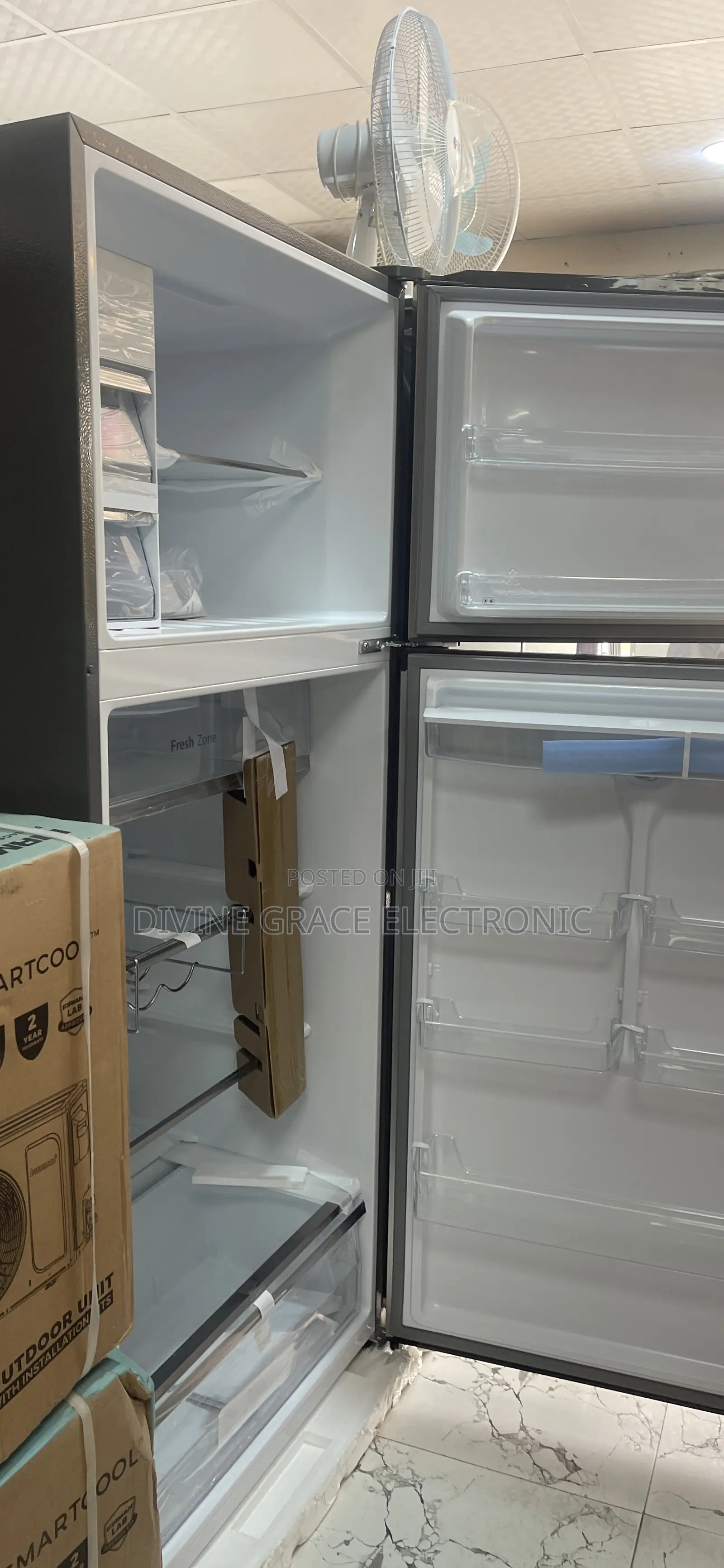 535 Litres Hisense Double Door Inverter Refrigerator