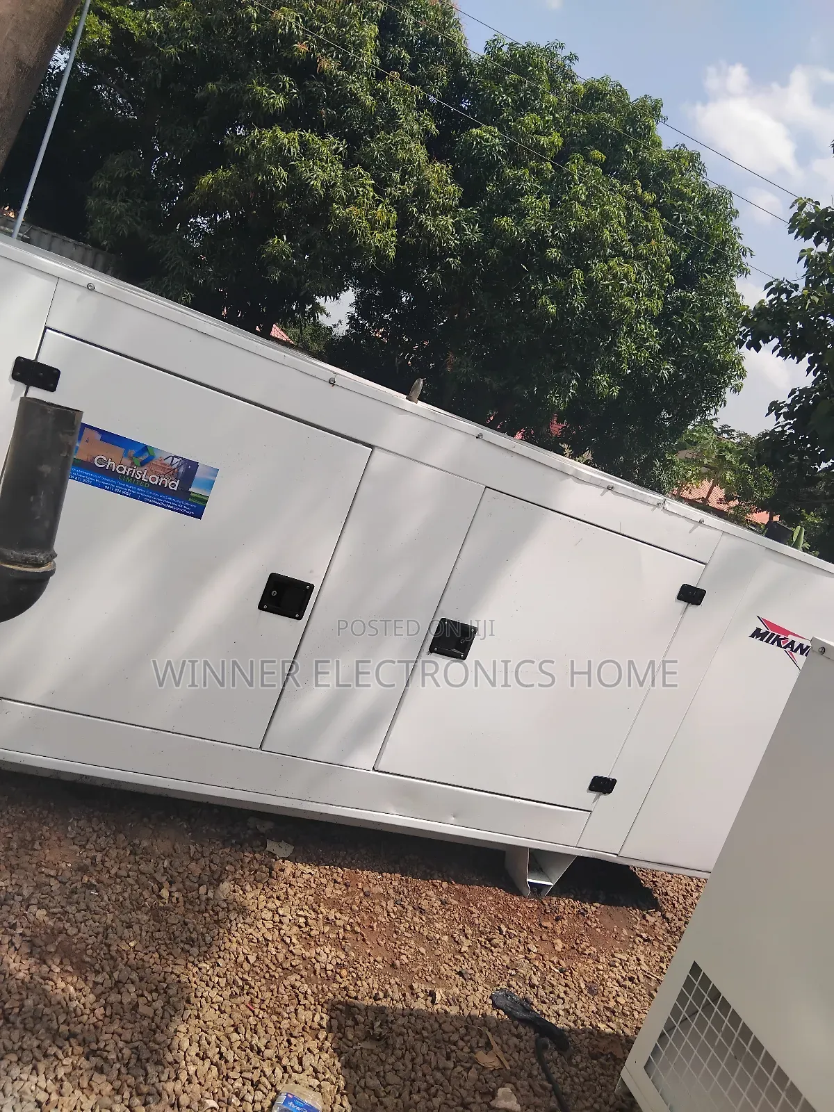 150kva Mikano Used Soundproof Generator 100% Copper Coil