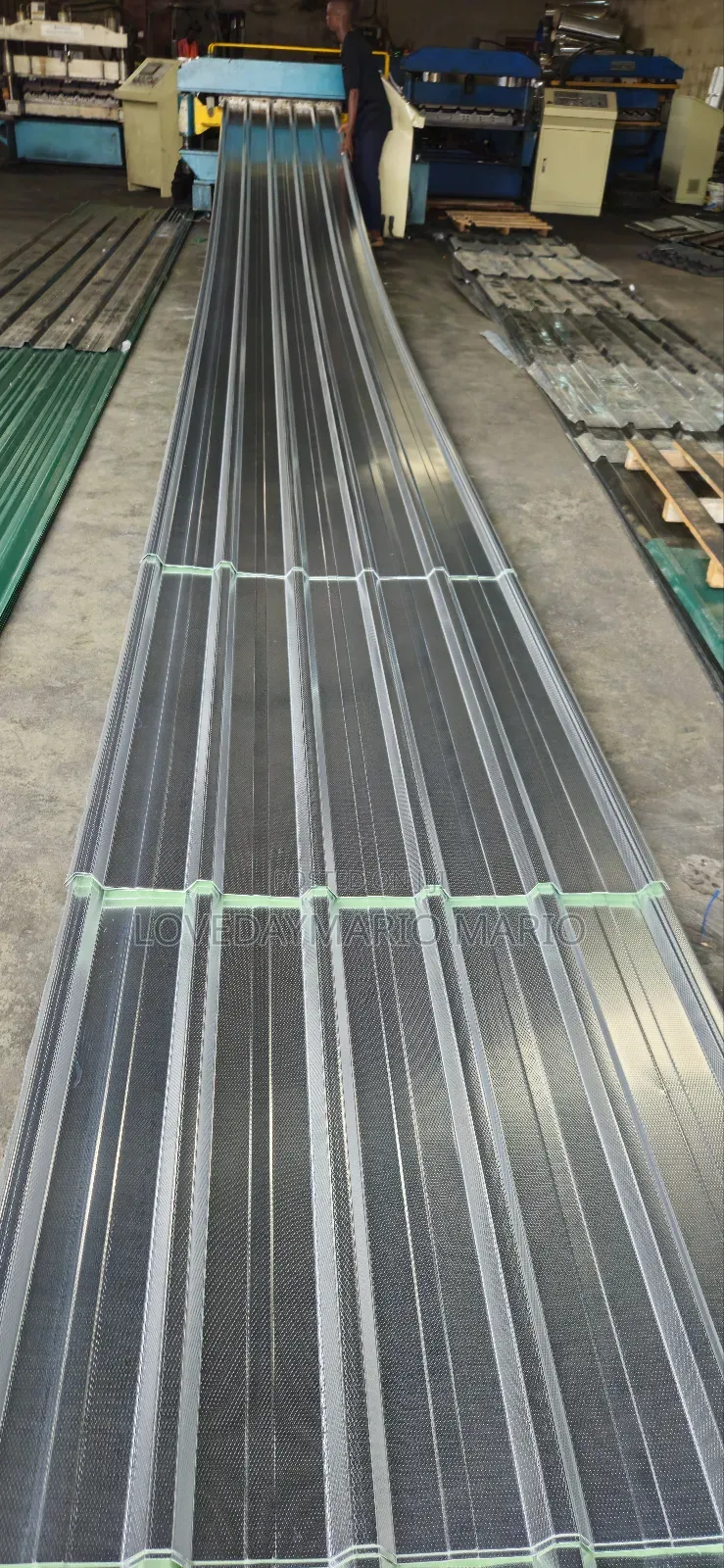 Aluminium Roofing Sheet Stucco 0.70mm