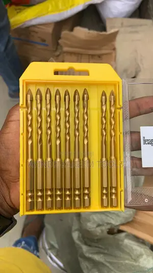 Hexagon Wall Cross Drill of 10pcs (6mm)