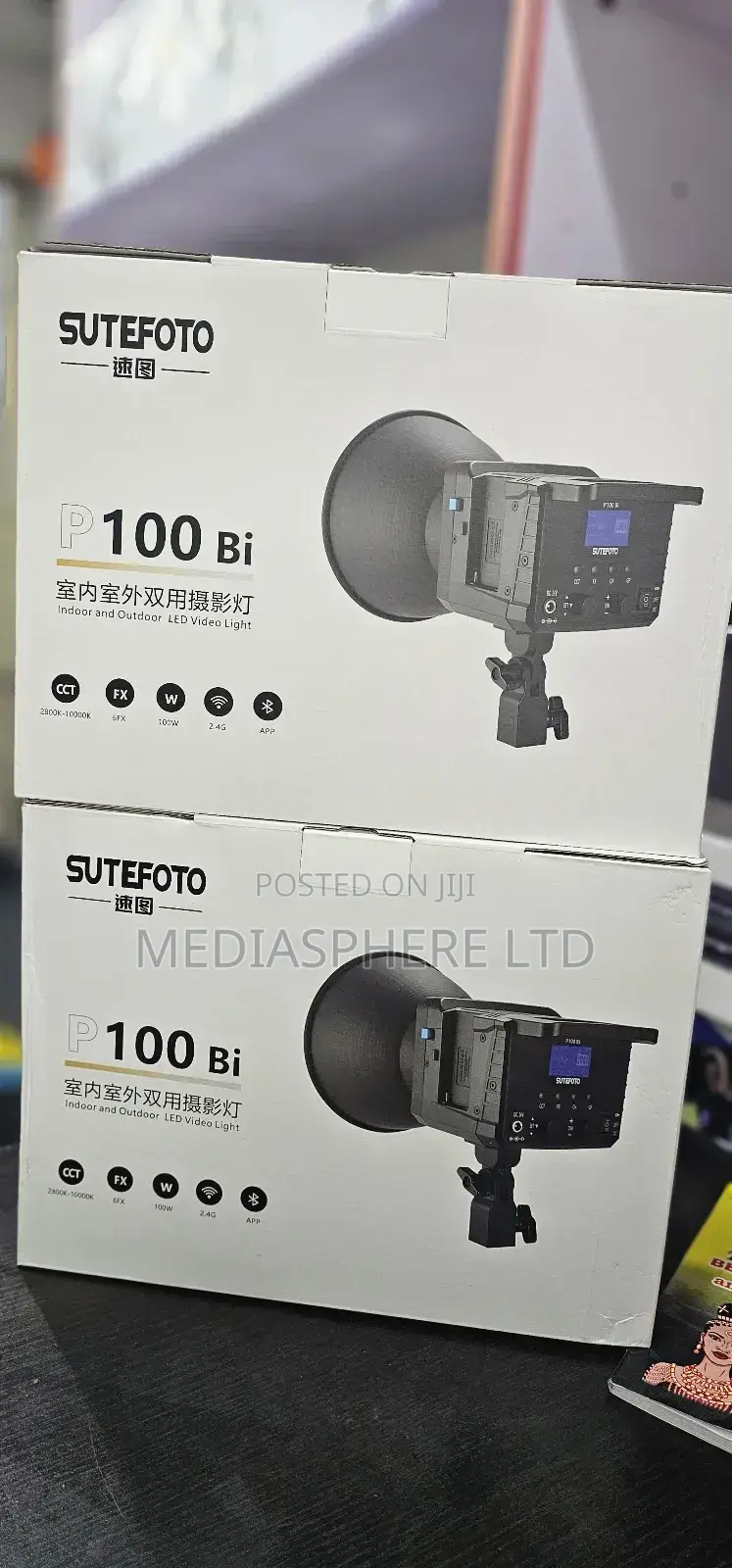 Sutefoto P100bi Led Light