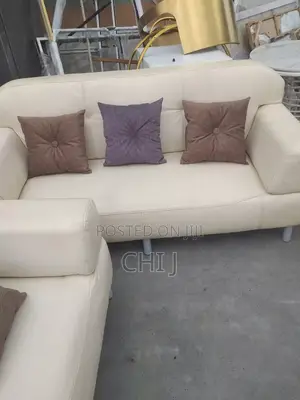 Milk Leather Chair Available