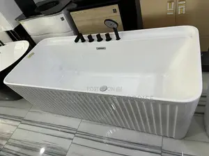 A Square Free Standing Bathtub