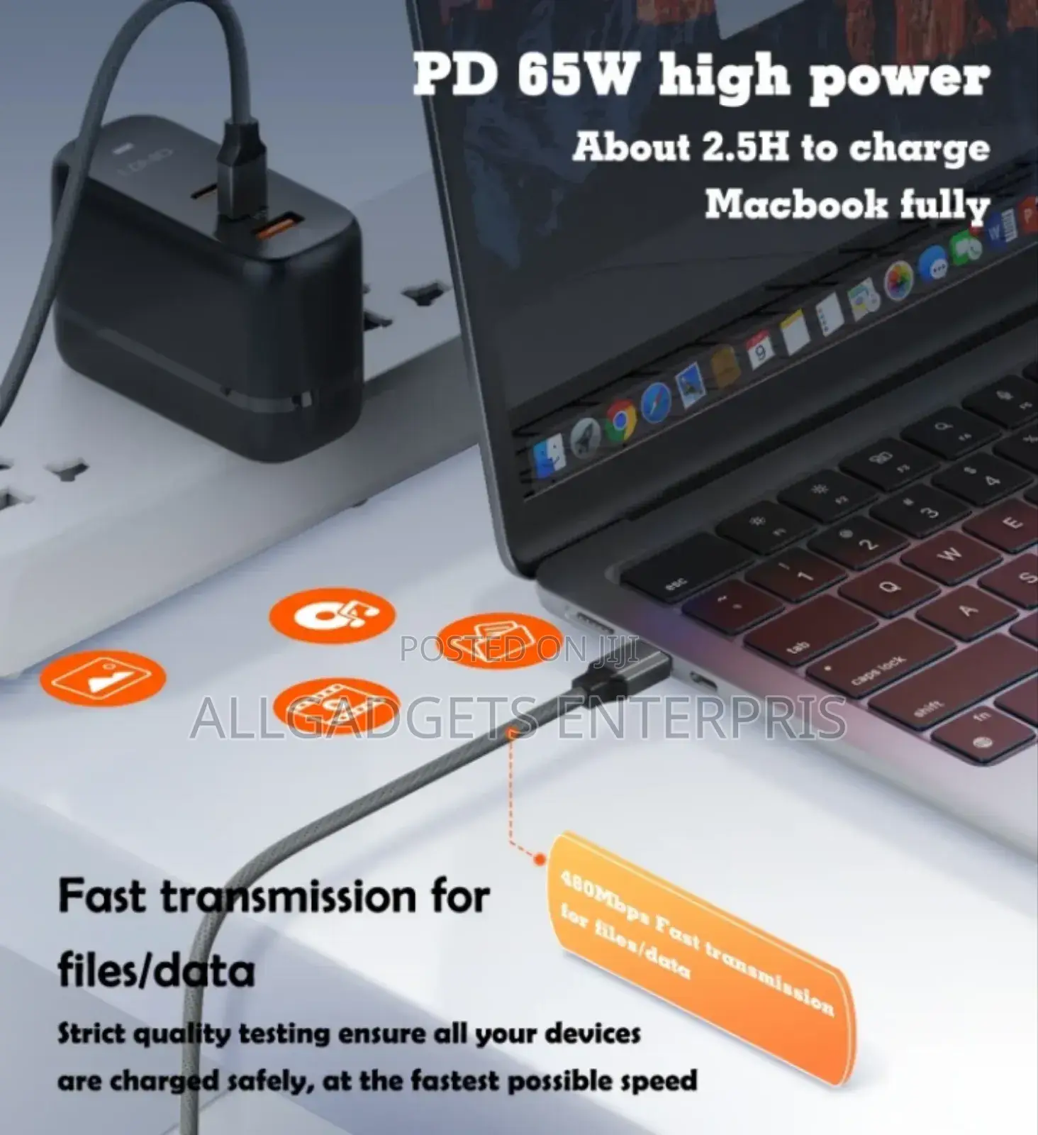 Ldnio 100W Macbook Charging Cables