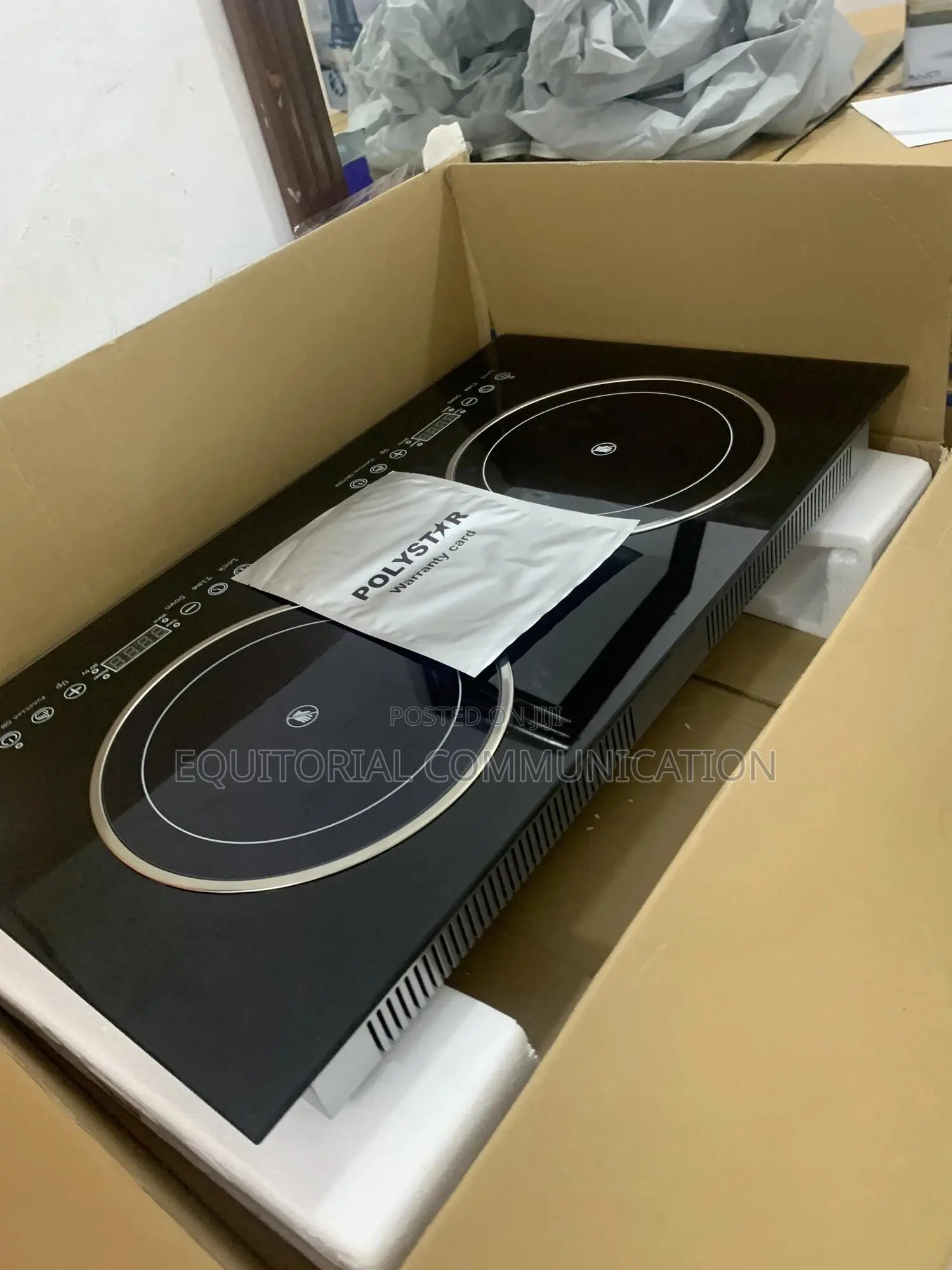 Space-Saving Polystar Infrared Hob
