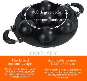 7 Holes Masa Pan With Cover