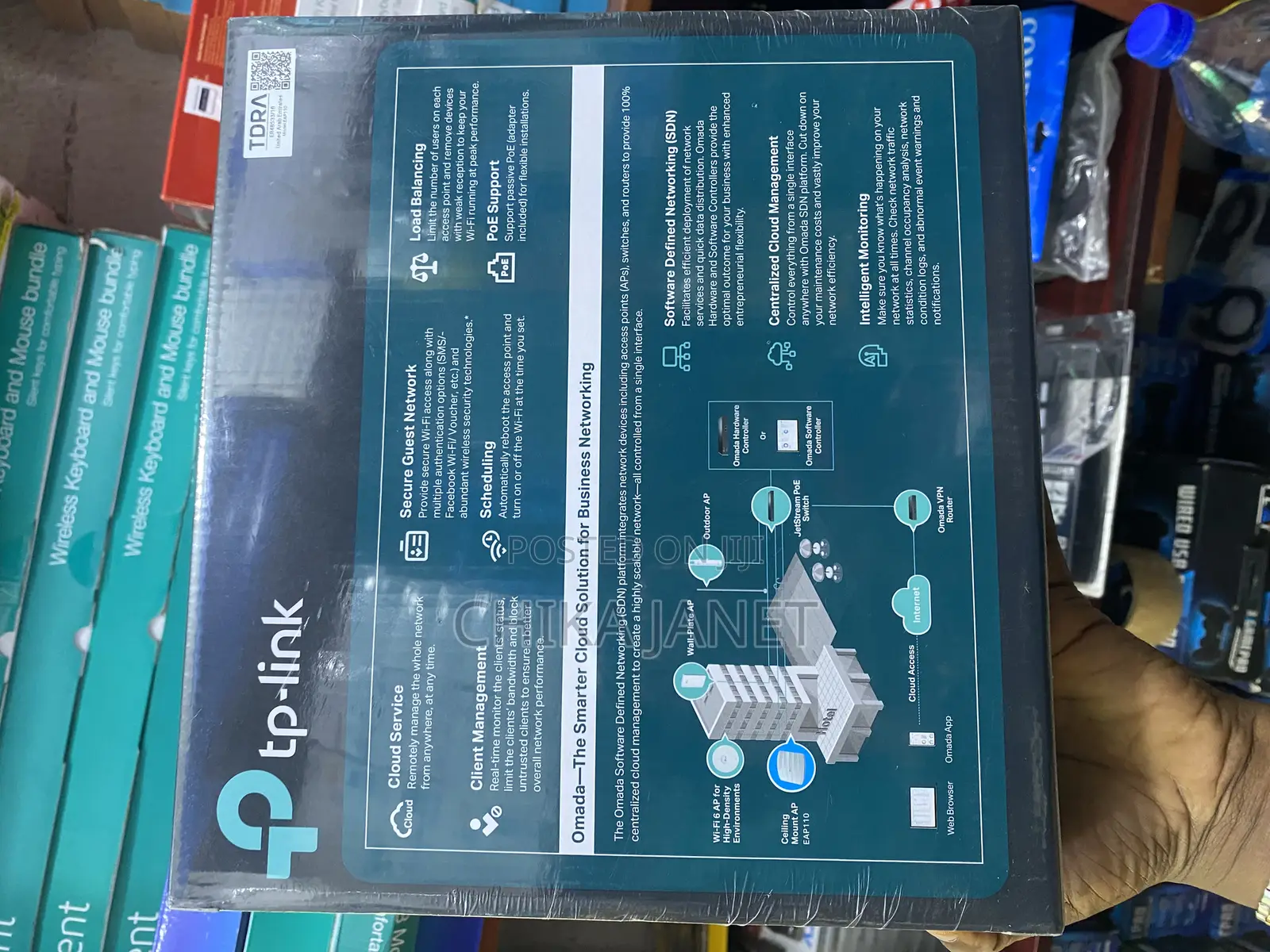 Omada Tp-Link 300mbps Wireless N Ceiling Mounts Access Point