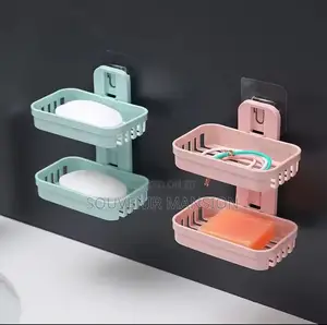 Double Layer Soap Rack