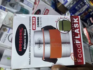 1000ml Insulated Food Flask With Inner Bowl and Bag