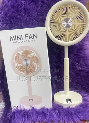 Mini Rechargeable Rotating Fan