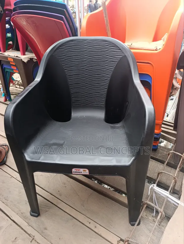 Arms Amber Plastic Chair Available in Colors in Lagos Island (Eko