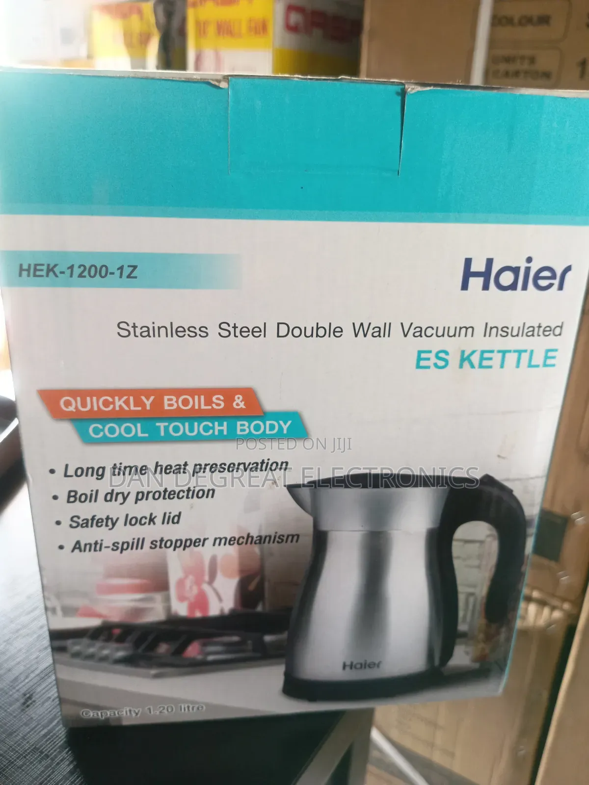 Haier Thermocool 1.2 Litters Electric Kettle