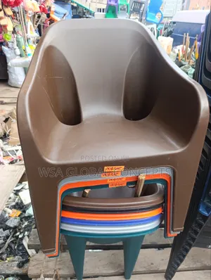 Ok Plastic Arms Plastic Chair Available in Colors